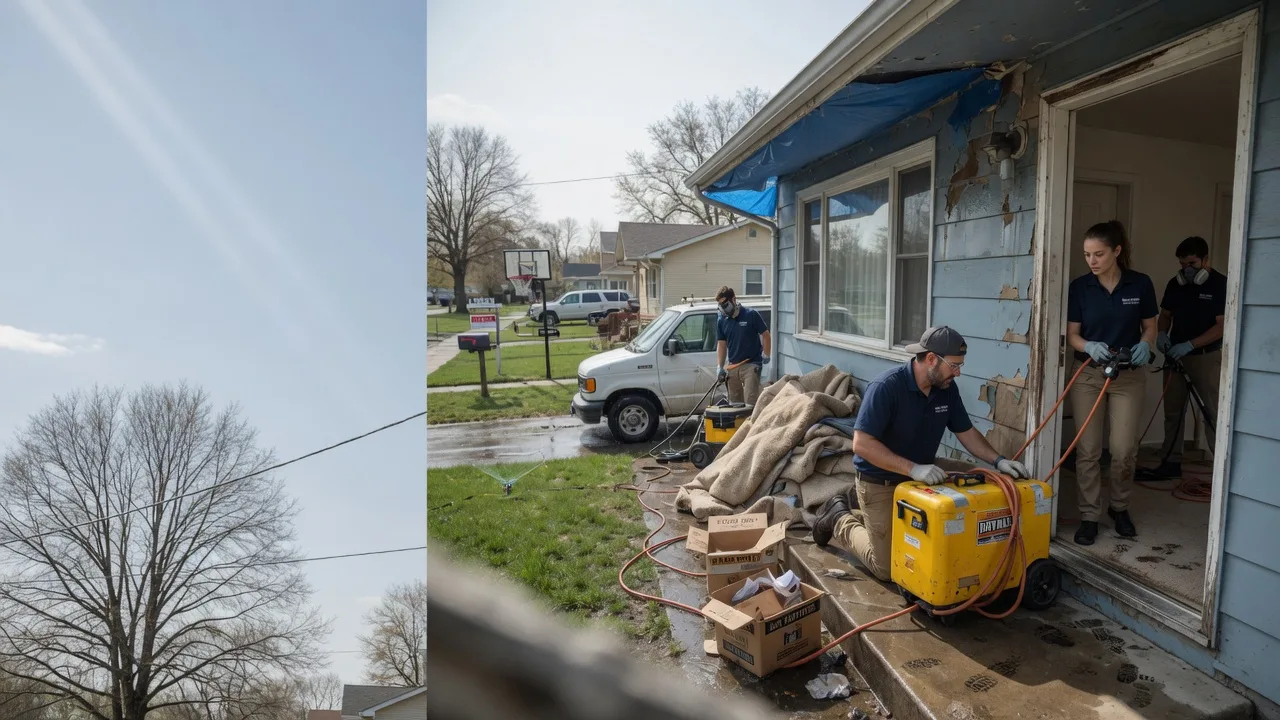 Basement Flood Cleanup in Glen Mills, PA near me